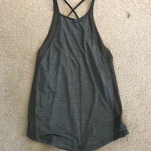 High neck lululemon tank